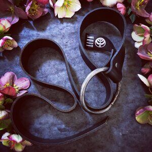 NUIT Clothing Atelier Genuine Leather Iron O-Ring Belt